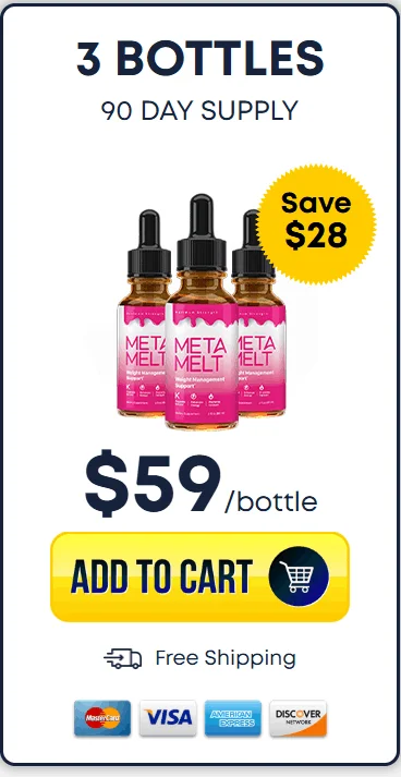 Meta Melt 3 bottle price