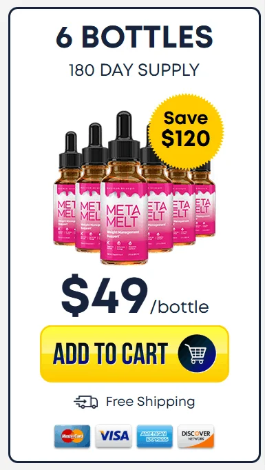 Meta Melt 6 bottle price 